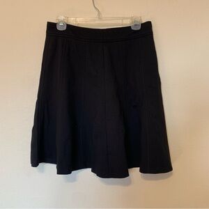 White House Black Market A-Line Black Skirt Lined Zipper‎